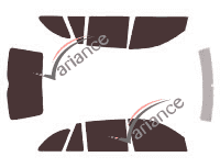 Tinted film kit Skoda Fabia (1) Combi Break 5 doors (2000 - 2008) Tinted film kit Skoda Fabia (1) Combi Break 5 doors (2000 - 2008)