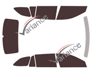 Skoda Octavia (4) Combi Break 5-door tinted film kit (since 2020) Skoda Octavia (4) Combi Break 5-door tinted film kit (since 2020)