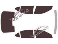 Skoda Superb (3) 5-door sedan (2015 - 2023) tinted film kit Skoda Superb (3) 5-door sedan (2015 - 2023) tinted film kit