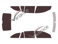 Tinted film kit Skoda Superb (2) Combi Break 5 doors (2010 - 2016) Tinted film kit Skoda Superb (2) Combi Break 5 doors (2010 - 2016)