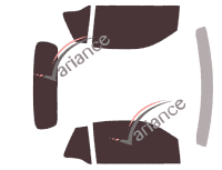 Smart ForTwo (3) Cabriolet 2-door tinted film kit (since 2015) Smart ForTwo (3) Cabriolet 2-door tinted film kit (since 2015)