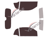 Smart ForTwo (3) Coupe 3-door tinted film kit (since 2014) Smart ForTwo (3) Coupe 3-door tinted film kit (since 2014)