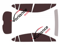 Subaru XV (2) 5-door (2018 - 2024) tinted film kit Subaru XV (2) 5-door (2018 - 2024) tinted film kit