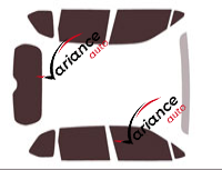 Subaru Forester (6) 5-door tinted film kit (since 2024) Subaru Forester (6) 5-door tinted film kit (since 2024)