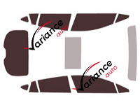 Kit de láminas tintadas Subaru Impreza (6) 5 puertas (a partir de 2023) Kit de láminas tintadas Subaru Impreza (6) 5 puertas (a partir de 2023)