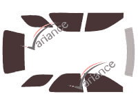 Subaru Impreza (1) Wagon de 5 puertas Kit de película tintada (1993 - 2001) Subaru Impreza (1) Wagon de 5 puertas Kit de película tintada (1993 - 2001)