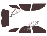 Subaru Impreza (2) Wagon 5 puertas Tinted Film Kit (2000 - 2008) Subaru Impreza (2) Wagon 5 puertas Tinted Film Kit (2000 - 2008)