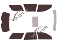 Subaru Legacy (3) Wagon 5-door Tinted Film Kit (1999 - 2003) Subaru Legacy (3) Wagon 5-door Tinted Film Kit (1999 - 2003)