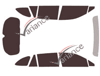 Subaru Outback (6) Wagon 5 puertas Tinted Film Kit (desde 2020) Subaru Outback (6) Wagon 5 puertas Tinted Film Kit (desde 2020)