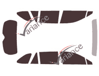 Subaru Outback (5) Wagon 5 puertas Tinted Film Kit (2015 - 2019) Subaru Outback (5) Wagon 5 puertas Tinted Film Kit (2015 - 2019)