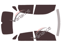 Kit de láminas tintadas Suzuki Baleno (2) 5 puertas (2017 - 2022) Kit de láminas tintadas Suzuki Baleno (2) 5 puertas (2017 - 2022)