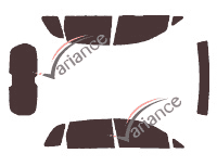 Kit de lámina tintada Suzuki Liana Break 5 puertas (2001 - 2009) Kit de lámina tintada Suzuki Liana Break 5 puertas (2001 - 2009)