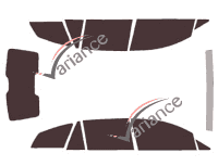 Kit de láminas tintadas Tata Aria Break 5 puertas (2010 - 2017) Kit de láminas tintadas Tata Aria Break 5 puertas (2010 - 2017)