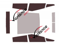 Kit film teinté Tesla CyberTruck (1) Pick-up 4 portes (depuis 2023) Kit film teinté Tesla CyberTruck (1) Pick-up 4 portes (depuis 2023)