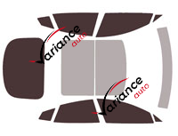 Tesla Model S (1) (Fase 3) berlina 4 porte (dal 2021) kit pellicola colorata Tesla Model S (1) (Fase 3) berlina 4 porte (dal 2021) kit pellicola colorata