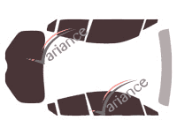 Kit film teinté Toyota C-HR (1) 5 portes (2016 - 2023) Kit film teinté Toyota C-HR (1) 5 portes (2016 - 2023)