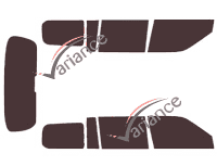 Tönungsfolien-Kit Toyota Probox 5-Türer (2003 - 2017) Tönungsfolien-Kit Toyota Probox 5-Türer (2003 - 2017)