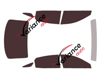 Toyota Crown tinted film kit (1) 4-door sedan (since 2023) Toyota Crown tinted film kit (1) 4-door sedan (since 2023)