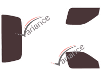 Toyota Hiace (3) 4 door van (1989 - 1996) tinted film kit Toyota Hiace (3) 4 door van (1989 - 1996) tinted film kit