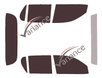 Toyota Hilux (8) Crew-Cab Pick-up 4-door tinted film kit (since 2015) Toyota Hilux (8) Crew-Cab Pick-up 4-door tinted film kit (since 2015)