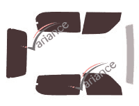 Kit film teinté Toyota Land Cruiser (9) 3 portes (1996 - 2003) Kit film teinté Toyota Land Cruiser (9) 3 portes (1996 - 2003)