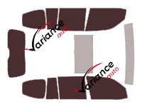 Kit film teinté Toyota Land Cruiser (13) 5 portes (depuis 2020) Kit film teinté Toyota Land Cruiser (13) 5 portes (depuis 2020)