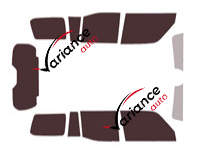 Kit film teinté Toyota Land Cruiser (14) 5 portes (depuis 2024) Kit film teinté Toyota Land Cruiser (14) 5 portes (depuis 2024)
