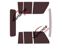 Kit film teinté Toyota Land Cruiser (7) Pick-up 4 portes (depuis 1984) Kit film teinté Toyota Land Cruiser (7) Pick-up 4 portes (depuis 1984)