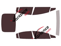 Toyota Prius (5) 5-door tinted film kit (since 2023) Toyota Prius (5) 5-door tinted film kit (since 2023)