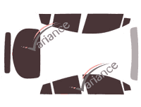 Toyota Prius Prime (2) 5-door (2017 - 2023) tinted film kit Toyota Prius Prime (2) 5-door (2017 - 2023) tinted film kit