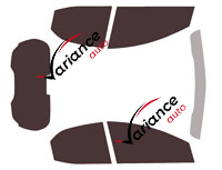 Mazda 2 (4) 5-door tinted film kit (since 2021) Mazda 2 (4) 5-door tinted film kit (since 2021)