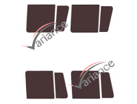 Tinted film kit Mercedes-Benz Unimog Double Cab 4-door utility (since 2014) Tinted film kit Mercedes-Benz Unimog Double Cab 4-door utility (since 2014)