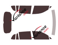 Kit film teinté Volkswagen Tiguan (3) 5 portes (depuis 2024) Kit film teinté Volkswagen Tiguan (3) 5 portes (depuis 2024)