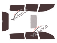 Kit film teinté Volvo V70 (2) Break 5 portes (2001 - 2007) Kit film teinté Volvo V70 (2) Break 5 portes (2001 - 2007)