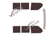 Kit film teinté Volkswagen Transporter T4 (4) Utilitaire 4/5/6 portes (1990 - 2003) Kit film teinté Volkswagen Transporter T4 (4) Utilitaire 4/5/6 portes (1990 - 2003)