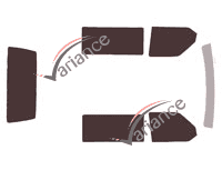 Kit film teinté Volkswagen Transporter T4 (4) Utilitaire 4/5 portes (1990 - 2003) Kit film teinté Volkswagen Transporter T4 (4) Utilitaire 4/5 portes (1990 - 2003)