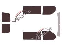 Kit film teinté Volkswagen Transporter T4 (4) Utilitaire 5/6 portes (1990 - 2003) Kit film teinté Volkswagen Transporter T4 (4) Utilitaire 5/6 portes (1990 - 2003)