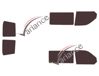 Tinted film kit Volkswagen Transporter T5 (5) Utility 4/5 doors (2003 - 2015) Tinted film kit Volkswagen Transporter T5 (5) Utility 4/5 doors (2003 - 2015)