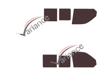 Tinted film kit Volkswagen Transporter T5 (5) 5-door van (2003 - 2015) Tinted film kit Volkswagen Transporter T5 (5) 5-door van (2003 - 2015)