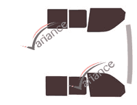 Tinted film kit Volkswagen Transporter T6 (6) 4/5-door van (since 2015) Tinted film kit Volkswagen Transporter T6 (6) 4/5-door van (since 2015)