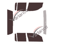 Kit film teinté Volkswagen Amarok (1) Pick-up 4 portes (2010 - 2020) Kit film teinté Volkswagen Amarok (1) Pick-up 4 portes (2010 - 2020)