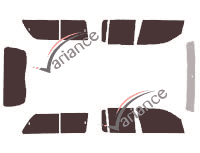 Kit film teinté Volkswagen Amarok (1) Hard Top 5 portes (2010 - 2020) Kit film teinté Volkswagen Amarok (1) Hard Top 5 portes (2010 - 2020)