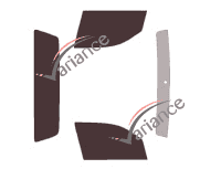 Kit film teinté Volkswagen Amarok (1) Pick-Up 2 portes (2010 - 2020) Kit film teinté Volkswagen Amarok (1) Pick-Up 2 portes (2010 - 2020)