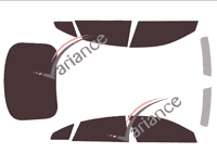 Tinted film kit Volkswagen Arteon Sedan 4-door (since 2017) Tinted film kit Volkswagen Arteon Sedan 4-door (since 2017)