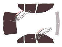 Tönungsfolien-Kit Volkswagen Bora (1) Limousine 4-türig (1998 - 2005) Tönungsfolien-Kit Volkswagen Bora (1) Limousine 4-türig (1998 - 2005)