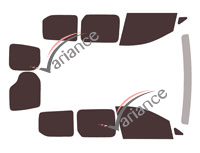 Tinted film kit Volkswagen Caddy (5) Short 2 Doors 6 Doors (since 2020) Tinted film kit Volkswagen Caddy (5) Short 2 Doors 6 Doors (since 2020)