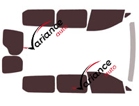 Tinted film kit Volkswagen Caddy (5) Maxi 2 Doors 6 Doors (since 2021) Tinted film kit Volkswagen Caddy (5) Maxi 2 Doors 6 Doors (since 2021)