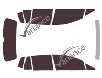 Volkswagen Golf (7) Sportsvan 5-door tinted film kit (2012 - 2020) Volkswagen Golf (7) Sportsvan 5-door tinted film kit (2012 - 2020)