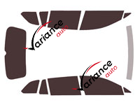 Volkswagen Golf (8) Variant / SW / Alltrack Estate 5-door tinted film kit (from 2021) Volkswagen Golf (8) Variant / SW / Alltrack Estate 5-door tinted film kit (from 2021)