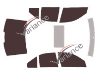 Tönungsfolienkit Volkswagen Jetta (4) Limousine 4-türig (1999 - 2005) Tönungsfolienkit Volkswagen Jetta (4) Limousine 4-türig (1999 - 2005)